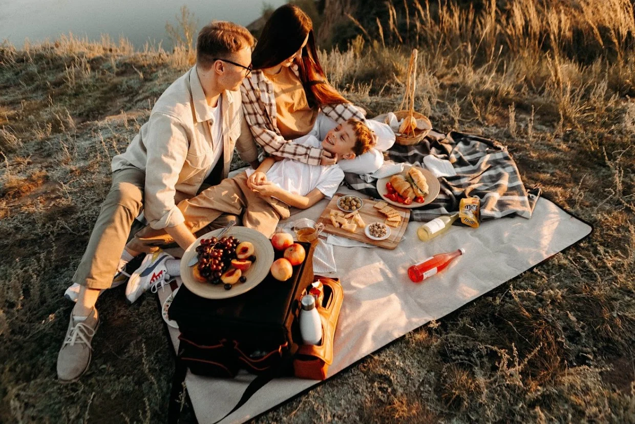 small picnic blanket